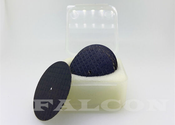 kwaliteit  Black Reinforced Dental Diamond Discs 0.7mm Cut off Grinding Wheel Fabriek